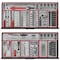 Teng Tools 1004 Piece 'Limited Edition' Black Roller Cabinet Workstation Tool Kit - TCMM1004NBK1 - alternate 4